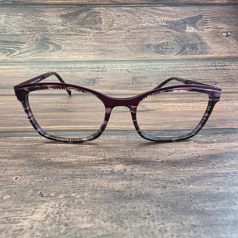 Morel Koali France Purple Eyeglasses Frames Women 51 18‎ 135 PP12 FRAMES ONLY